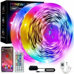 Buy 🔔 50ft Led Lights For Bedroom FONEWE Led Strip Lights Led Light Strip With App Led Lights For Home Decoration 🎁 -Lighting & Ceiling Fans Shop 51uz6WhBvKL. AC