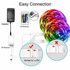 Flash Sale 🎁 Led Strip Lights 100ft (2 Rolls Of 50ft) Smart Light Strips With App Control Remote, 5050 RGB Led Lights For Bedroom, Music Sync Color Changing Lights For Room Party 🌟 13 Flash Sale 🎁 Led Strip Lights 100ft (2 Rolls Of 50ft) Smart Light Strips With App Control Remote, 5050 RGB Led Lights For Bedroom, Music Sync Color Changing Lights For Room Party 🌟 -Lighting & Ceiling Fans Shop 51vlk6piSsL