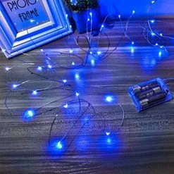 Flash Sale 👏 Led Fairy Lights Battery Operated, 1 Pack Mini Battery Powered Copper Wire Starry Fairy Lights For Bedroom, 🎅 Christmas, Parties, Wedding, Centerpiece, Decoration (5m/16ft Warm White) 🌟 -Lighting & Ceiling Fans Shop 51w pkuwimL. AC