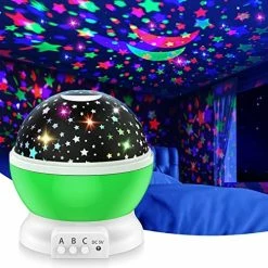 Discount 🌟 Kids Star Night Light Projector 360 Degree Rotating Moon Star Nightlight For 2-12 Year Old Baby 👧 Girls Gifts Night Lights For Nursery Children Room|Party|Birthday 🎁 Christmas Decor Toys (Pink) 🎁 -Lighting & Ceiling Fans Shop 51wU5SL7HhL. AC