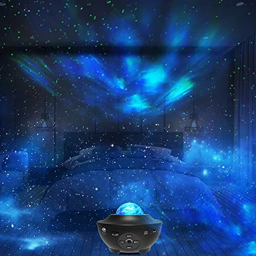 Outlet ๐ฏ Star Projector, Galaxy Projector With Remote Control, Eicaus 3 In 1 Night Light Projector With LED Nebula Cloud/Moving Ocean Wave For Kid Baby, Built-in Music Speaker, Voice Control (Black) ๐ 9 Outlet ๐ฏ Star Projector, Galaxy Projector With Remote Control, Eicaus 3 In 1 Night Light Projector With LED Nebula Cloud/Moving Ocean Wave For Kid Baby, Built-in Music Speaker, Voice Control (Black) ๐ - Image 7