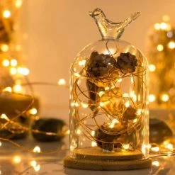 Top 10 🤩 Led String Lights, Sanniu Mini Battery Powered Copper Wire Starry Fairy Lights, Battery Operated Lights For Bedroom, ❄ Christmas, Parties, Wedding, Centerpiece, Decoration (5m/16ft Warm White) 🌟 -Lighting & Ceiling Fans Shop 51x2P3Cbc7L