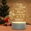 Cheapest 😉 Gifts For Mom From Daughter Son- Mom 🥳 Birthday Gifts Night Light, Mom Gifts For 🎄 Christmas 👪 Thanksgiving- Acrylic Engraved Night Light For Mo 🥰 -Lighting & Ceiling Fans Shop 51xCXBvrFVL
