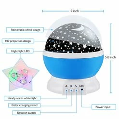 Discount 😀 Night Light For Kids, Fortally Kids Night Light, Star Night Light, Nebula Star Projector 360 Degree Rotation - 4 LED Bulbs 12 Light Color Changing With USB Cable, Romantic Gifts For Men 👩 Women Children Pink 🧨 -Lighting & Ceiling Fans Shop 51yxYVlFYzL