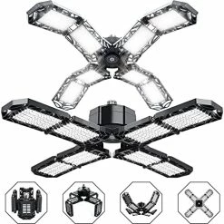 Coupon π 2-Pack Garage Lights 150W Garage LED Light - 15000LM 6500K Deformable Garage Light Ceiling LED With 6 Glow Panels Screw In Garage Lighting With E26/E27 Screw Socket For Basement Workshop Warehouse π 24 Coupon π 2-Pack Garage Lights 150W Garage LED Light - 15000LM 6500K Deformable Garage Light Ceiling LED With 6 Glow Panels Screw In Garage Lighting With E26/E27 Screw Socket For Basement Workshop Warehouse π -Lighting & Ceiling Fans Shop 51zQ FXdXsL. AC