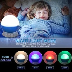 Wholesale 🤩 Night Light For Kids, Kids Night Light, Star Night Light, Moon And Star Projector 360 Degree Rotation - 4 LED Bulbs 9 Light Color Changing With USB Cable, Unique Gift For Men 👩 Women Children Purple ⭐ -Lighting & Ceiling Fans Shop 51zW7tYvYbS