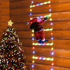 Top 10 ๐ LED ๐ Christmas Lights - 10ft ๐ Christmas Decorative Ladder Lights With Santa Claus, ๐ Christmas Decorations Lights For Indoor Outdoor, Window, Garden, Home, Wall, Xmas Tree Decor (Warm White) ๐ 26 Top 10 ๐ LED ๐ Christmas Lights - 10ft ๐ Christmas Decorative Ladder Lights With Santa Claus, ๐ Christmas Decorations Lights For Indoor Outdoor, Window, Garden, Home, Wall, Xmas Tree Decor (Warm White) ๐ -Lighting & Ceiling Fans Shop 51zbLXiXCFL. AC