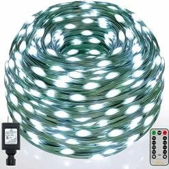Budget ๐ฏ Christmas Lights Outdoor-800LED 262FT Long Plug In Green Wire ๐ Christmas Tree Lights With Remote-IP67 Waterproof 8 Modes With Timer For House Indoor ๐ฆ Halloween Decorations (Cool White) โ๏ธ 17 Budget ๐ฏ Christmas Lights Outdoor-800LED 262FT Long Plug In Green Wire ๐ Christmas Tree Lights With Remote-IP67 Waterproof 8 Modes With Timer For House Indoor ๐ฆ Halloween Decorations (Cool White) โ๏ธ -Lighting & Ceiling Fans Shop 610DXQ5GSHL. AC