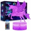 Cheap ⌛ Unicorns Gifts For 👧 Girls, Unicorn Night Lights For 👧 Girls Room, 16 Colors Changing & Dimmable LED Bedside Lamp For 👧 Girls Bedroom With Remote/Touch Unicorn Toys For Kids 🥳 Birthday ❄ Christmas (Unicorn) ⭐ -Lighting & Ceiling Fans Shop 61CSvnKxx4L