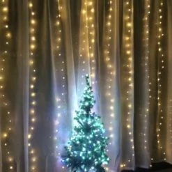 Top 10 💯 Fairy Curtain Lights For Bedroom 300 LED,SUWITU 🎄 Christmas String Lights USB Plug In 8 Modes Wall Hanging Twinkle Lights With Remote Control For In/Outdoor Wedding Party Backdrop Xmas Decor(9.8x9.8FT) Orange ✔️ -Lighting & Ceiling Fans Shop 61OI4IXoLqL