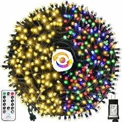 Best Pirce 💯 105FT 300LEDs 🔔 Christmas Lights Outdoor Indoor 8 Modes For 🔔 Christmas Tree Party Decoration, 100% UL Listed (Warm White) 😍 -Lighting & Ceiling Fans Shop 61OJRRgSo2L. AC