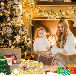 Best deal 😀 66ft 200 LED 🎁 Christmas String Lights Indoor Outdoor Waterproof, Warm White 🎁 Christmas Lights Clear Wire, 8 Modes Twinkle Lights Plug In For Tree Room Bedroom Wedding 🎁 Christmas Decorations 🌟 -Lighting & Ceiling Fans Shop 61Vmgkl6wjL