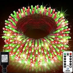 Deals ❤️ 403ft 1000 LED String Lights Outdoor 🎄 Christmas Lights 8 Modes & Timer Fairy Light Plug In Waterproof LED String Lights For Xmas Yard Tree Wedding Party Holiday Decorations (Cool White) 🥰 -Lighting & Ceiling Fans Shop 61XJx5nIUL. AC