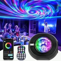 Brand new ⌛ Star Projector Galaxy Projector, Happy 🎂 Birthday Decorations Gift Night Light With Remote Nebula Starry Light Projector Twinkling Ceiling Stars Projection For Home Gaming Bedroom Kids Room Decor Light 🔔