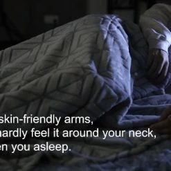 Best Sale 🎁 Rechargeable LED Neck Reading Light, Book Lights For Reading In Bed, 3 Brightness Levels, Flexible Soft Silicone Arms Comfortable Wear, Long Lasting. Perfect For Readers, Craft & Knitting Blu 🥰 -Lighting & Ceiling Fans Shop 61ZJMhzmZ8L