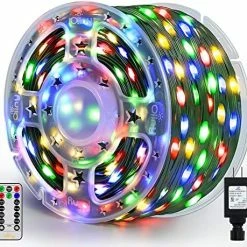 Budget ๐ฏ Christmas Lights Outdoor-800LED 262FT Long Plug In Green Wire ๐ Christmas Tree Lights With Remote-IP67 Waterproof 8 Modes With Timer For House Indoor ๐ฆ Halloween Decorations (Cool White) โ๏ธ 18 Budget ๐ฏ Christmas Lights Outdoor-800LED 262FT Long Plug In Green Wire ๐ Christmas Tree Lights With Remote-IP67 Waterproof 8 Modes With Timer For House Indoor ๐ฆ Halloween Decorations (Cool White) โ๏ธ -Lighting & Ceiling Fans Shop 61b nf4KICL. AC