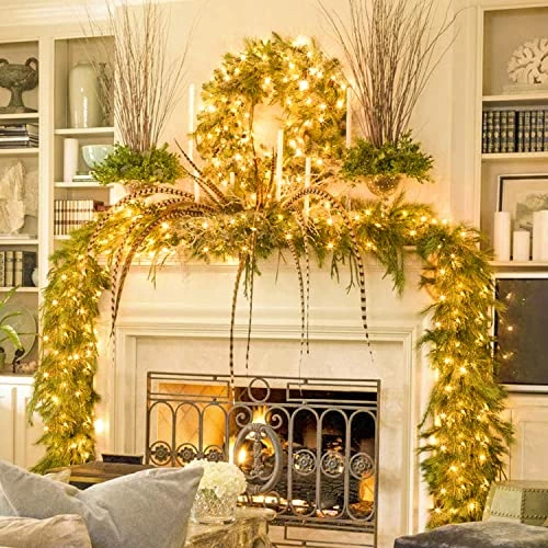 Outlet ๐ 33ft 100 LED Warm White โ Christmas Lights Indoor, 8 Modes Clear Wire String Lights Indoor, Plug-in โ Christmas String Lights Outdoor Waterproof For โ Christmas Decorations Indoor, Wedding, Party ๐ฏ 6 Outlet ๐ 33ft 100 LED Warm White โ Christmas Lights Indoor, 8 Modes Clear Wire String Lights Indoor, Plug-in โ Christmas String Lights Outdoor Waterproof For โ Christmas Decorations Indoor, Wedding, Party ๐ฏ - Image 4