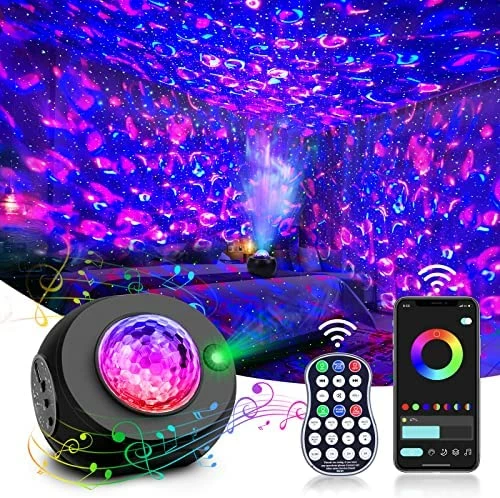 Brand new β Star Projector Galaxy Projector, Happy π Birthday Decorations Gift Night Light With Remote Nebula Starry Light Projector Twinkling Ceiling Stars Projection For Home Gaming Bedroom Kids Room Decor Light π 11 Brand new β Star Projector Galaxy Projector, Happy π Birthday Decorations Gift Night Light With Remote Nebula Starry Light Projector Twinkling Ceiling Stars Projection For Home Gaming Bedroom Kids Room Decor Light π - Image 9