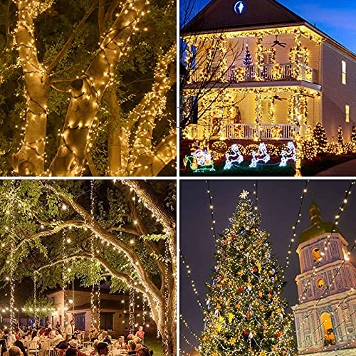 Promo ๐งจ Super-Long 2-Pack Each 85FT Solar String Lights Outdoor, 480 LED Extra-Bright Solar ๐ Christmas Lights Outdoor, Waterproof Green Wire 8 Lighting Modes Solar Xmas Tree Lights (Warm White) ๐งจ 5 Promo ๐งจ Super-Long 2-Pack Each 85FT Solar String Lights Outdoor, 480 LED Extra-Bright Solar ๐ Christmas Lights Outdoor, Waterproof Green Wire 8 Lighting Modes Solar Xmas Tree Lights (Warm White) ๐งจ - Image 3