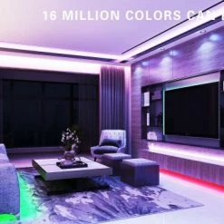 Coupon ⌛ Led Strip Lights 65.6ft, Music Sync Color Changing Led Lights For Bedroom 5050 SMD RGB Led Light Strips With Remote App Control Led Lights For Room Party ⭐ -Lighting & Ceiling Fans Shop 61lny0Pf75L