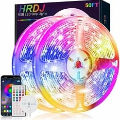 Coupon ⌛ Led Strip Lights 65.6ft, Music Sync Color Changing Led Lights For Bedroom 5050 SMD RGB Led Light Strips With Remote App Control Led Lights For Room Party ⭐ -Lighting & Ceiling Fans Shop 61mD6 if1L. AC