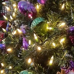 Flash Sale 🌟 Christmas Lights, Battery Operated String Lights 18ft 50 LED 8 Modes LED Mini Lights With Timer For 🎄 Christmas Tree Wreath Party Home Indoor Outdoor Decor, Waterproof, Warm White Green Wire Warm White 🌟 -Lighting & Ceiling Fans Shop 61ov6BKeHyL