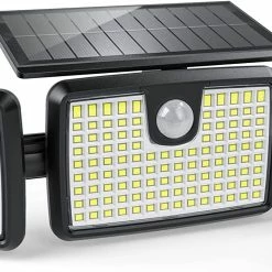 Hot Sale ⌛ Solar Lights Outdoor, 3 Head Solar Motion Lights Outdoor With 2500LM 218 LEDs High Brightness, Built-in Bigger Tempered Glass Solar Panel, Sensitive PIR Motion Inductor (2-Pack) 🎁 -Lighting & Ceiling Fans Shop 61qqY9COjdL