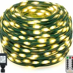 Budget ๐ฏ Christmas Lights Outdoor-800LED 262FT Long Plug In Green Wire ๐ Christmas Tree Lights With Remote-IP67 Waterproof 8 Modes With Timer For House Indoor ๐ฆ Halloween Decorations (Cool White) โ๏ธ 19 Budget ๐ฏ Christmas Lights Outdoor-800LED 262FT Long Plug In Green Wire ๐ Christmas Tree Lights With Remote-IP67 Waterproof 8 Modes With Timer For House Indoor ๐ฆ Halloween Decorations (Cool White) โ๏ธ -Lighting & Ceiling Fans Shop 61twUmw92CL. AC