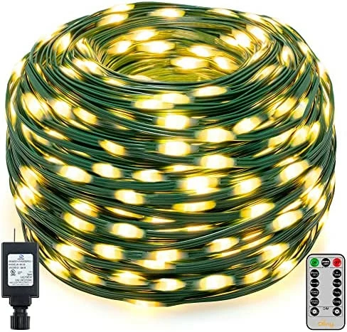 Budget ๐ฏ Christmas Lights Outdoor-800LED 262FT Long Plug In Green Wire ๐ Christmas Tree Lights With Remote-IP67 Waterproof 8 Modes With Timer For House Indoor ๐ฆ Halloween Decorations (Cool White) โ๏ธ 11 Budget ๐ฏ Christmas Lights Outdoor-800LED 262FT Long Plug In Green Wire ๐ Christmas Tree Lights With Remote-IP67 Waterproof 8 Modes With Timer For House Indoor ๐ฆ Halloween Decorations (Cool White) โ๏ธ - Image 9