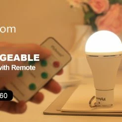 Deals ✔️ USB Rechargeable LED Light Bulbs With Remote, 4 Light Modes & Clip Hook, Portable LED Camping Lights Hanging Tent Light Bulbs For Camping, Hiking, Indoor, Emergency 180lm Daylight 🥰 -Lighting & Ceiling Fans Shop 71AH1iyLqfL