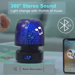Deals π― Night Light Bluetooth Speaker - 360Β° Rotation 3D Glass Starry NightLight With Alarm Clock, 7 Color Changing Dimmable Table Lamp For Bedroom, β Christmas Gifts Idea For Teen Boys π§ Girls Baby 360 Rotation 3d Glass Starry Night Light β 15 Deals π― Night Light Bluetooth Speaker - 360Β° Rotation 3D Glass Starry NightLight With Alarm Clock, 7 Color Changing Dimmable Table Lamp For Bedroom, β Christmas Gifts Idea For Teen Boys π§ Girls Baby 360 Rotation 3d Glass Starry Night Light β -Lighting & Ceiling Fans Shop 91OdIU3POpL