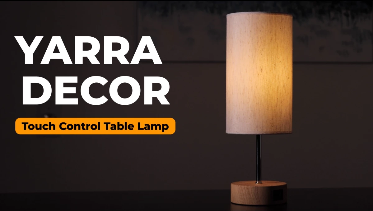 Cheapest 🔔 【Upgraded】 Bedside Lamp With USB A+C Charging Ports & AC Outlet - Yarra Decor Touch Control Table Lamp For Bedroom 3 Way Dimmable Nightstand Lamp With White Shade For Home Office, Dorm(Bulb Included) 🛒 7 Cheapest 🔔 【Upgraded】 Bedside Lamp With USB A+C Charging Ports & AC Outlet - Yarra Decor Touch Control Table Lamp For Bedroom 3 Way Dimmable Nightstand Lamp With White Shade For Home Office, Dorm(Bulb Included) 🛒 - Image 5