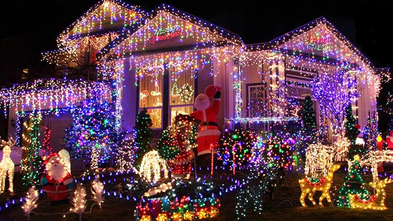 Outlet ๐คฉ Led ๐ Christmas Lights Outdoor ๐ Christmas Decorations Hanging Lights 400LED 8 Modes 75 Drops, Outdoor Indoor Fairy String Lights For Party, Holiday, Wedding Decorations (Multicolor) โ 8 Outlet ๐คฉ Led ๐ Christmas Lights Outdoor ๐ Christmas Decorations Hanging Lights 400LED 8 Modes 75 Drops, Outdoor Indoor Fairy String Lights For Party, Holiday, Wedding Decorations (Multicolor) โ - Image 6